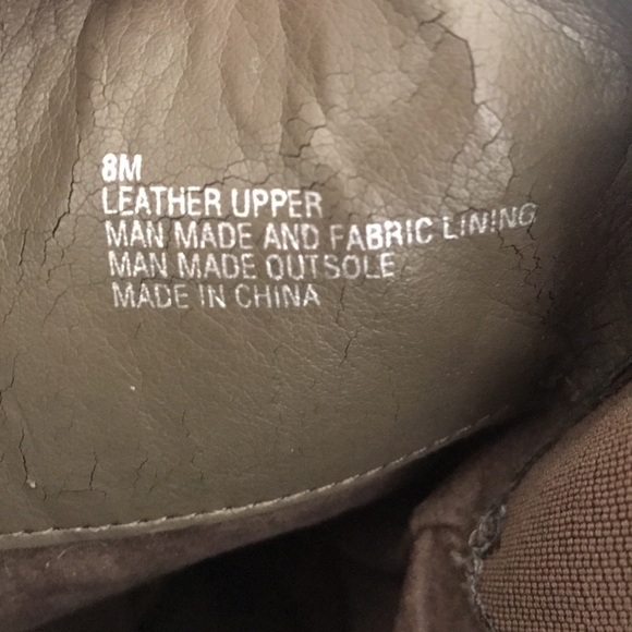 Gianni Bini taupe tall boot 8M - Picture 5 of 6